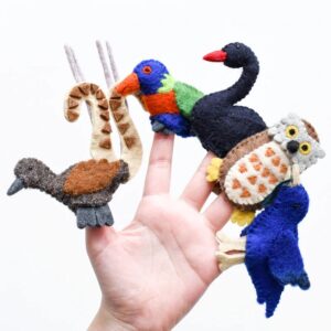 australian-animals-birds-of-australia-finger-puppets-set